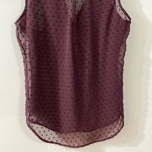 New York & Company See Through shirt